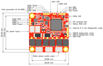 AmpDrive AD0505C/D ESC