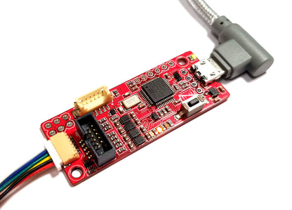 BugFace BF1 v2.3 JTAG/SWD adapter + USB-UART adapter with DCD-M cable